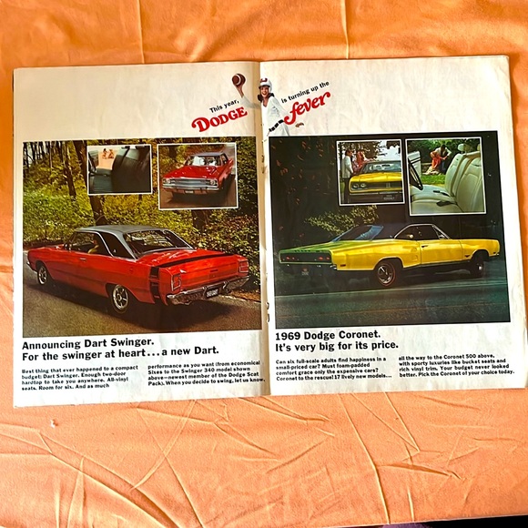 Vintage 1968 American Football League AFL All-Stars Advertising Insert - Picture 5 of 9